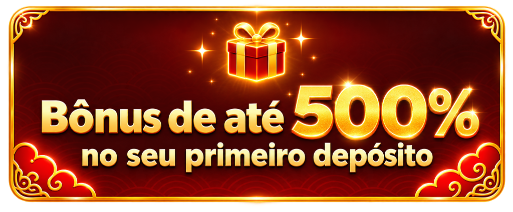 Bônus de até 500%